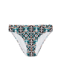 Printed High Leg Bikini Bottoms