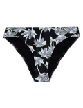 Printed High Leg Bikini Bottoms