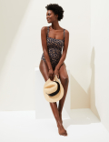 Tummy Control Printed Padded Swimsuit