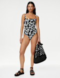 Tummy Control Printed Padded Swimsuit