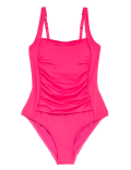 Tummy Control Padded Square Neck Swimsuit