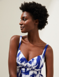 Tummy Control Printed Padded Swimsuit
