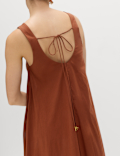 Pure Cotton Maxi Volume Beach Dress