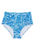 Tummy Control Printed Bikini Bottoms