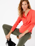 Ribbed Slim Fit Top
