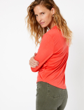 Ribbed Slim Fit Top