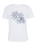 Pure Cotton Embroidered Regular Fit T-Shirt