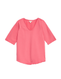 Pure Cotton Scoop Neck Sweatshirt