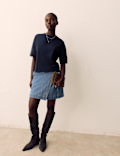 Pure Cotton Short Sleeve Boxy T-Shirt