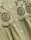 Pure Cotton Cutwork Detail Blouse