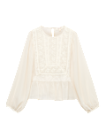 Lace Yoke Blouse