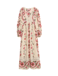 Border Printed Maxi Dress