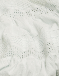 Pure Cotton Embroidered Tiered Dress