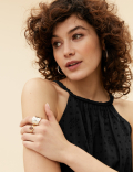 Pure Cotton Broderie Sleeveless Maxi Dress