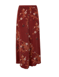 Floral Print Slip Midi Skirt