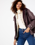 Cropped Swing Wax Jacket