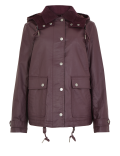 Cropped Swing Wax Jacket