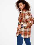Checked Overcoat