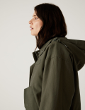 Cotton Rich Hooded Longline Parka