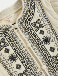 Pure Cotton Embroidered Short Jacket
