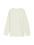 Cable Knit Neck Jumper