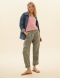 Tencel™ Cargo Straight Ankle Grazer