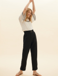 Utility Straight Leg Ankle Grazer Trousers