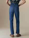 Lyocell Rich Straight Leg Jeans