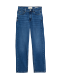 Lyocell Rich Straight Leg Jeans