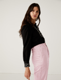 Corduroy Tapered Ankle Grazer Trousers