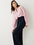 Tencel&trade; Blend Wide Leg Trousers