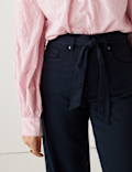 Tencel&trade; Blend Wide Leg Trousers