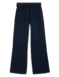 Tencel&trade; Blend Wide Leg Trousers