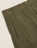 Pure Cotton Utility Shorts