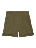 Pure Cotton Utility Shorts