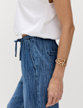 2 Pack Denim Pull On Wide Leg Jeans