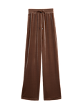 High Waisted Wide Leg Joggers