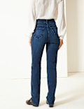 Sculpt & Slim High Waist Straight Leg Jeans