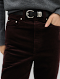 Cord Straight Leg Trousers