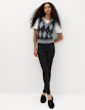 Cosy Pull On High Waisted Jeggings
