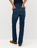 Sienna Mid Rise Straight Leg Jeans