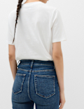 Sienna Mid Rise Straight Leg Jeans