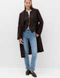 Sienna Mid Rise Straight Leg Jeans