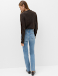 Sienna Mid Rise Straight Leg Jeans