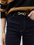 Sienna Mid Rise Straight Leg Jeans