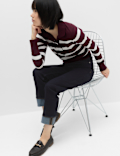 Harper High Waisted Cigarette Cropped Jeans