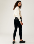 Velour High Waisted Leggings