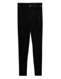 Velour High Waisted Leggings