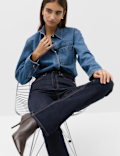 Magic Shaping High Waisted Slim Flare Jeans