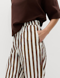 2 Pack Pure Cotton Poplin Straight Leg Trousers